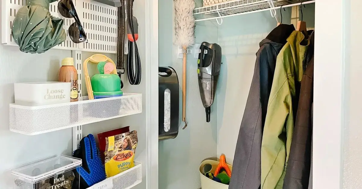 things to keep in hall closet
