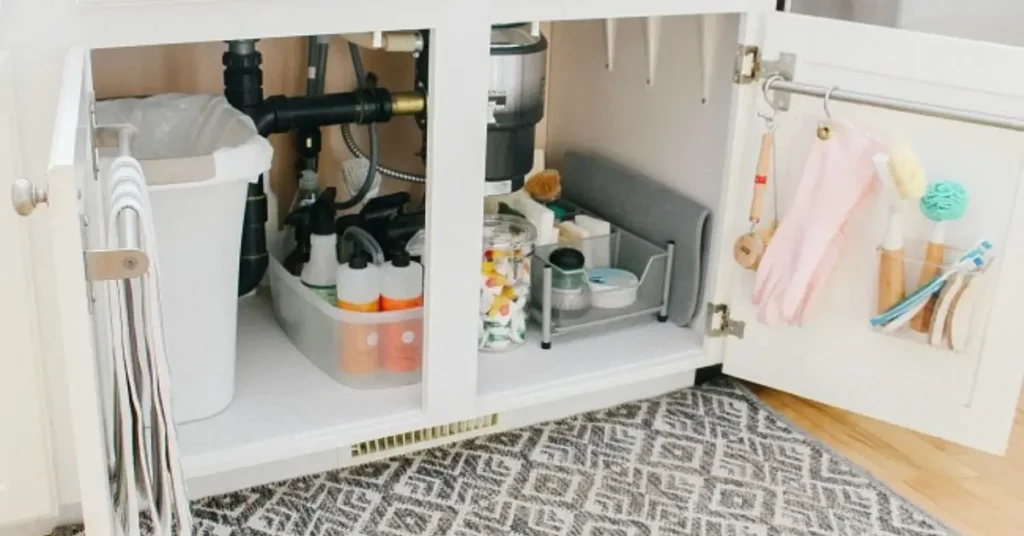 things to remove from under kitchen sink