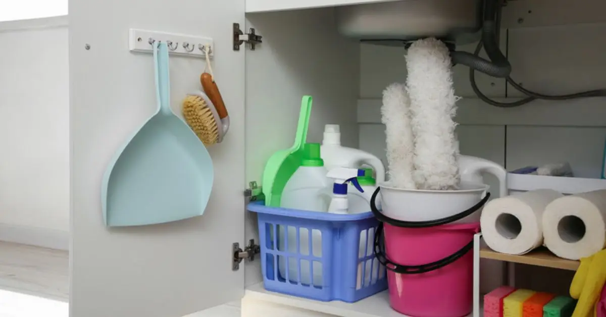 things to remove from under kitchen sink