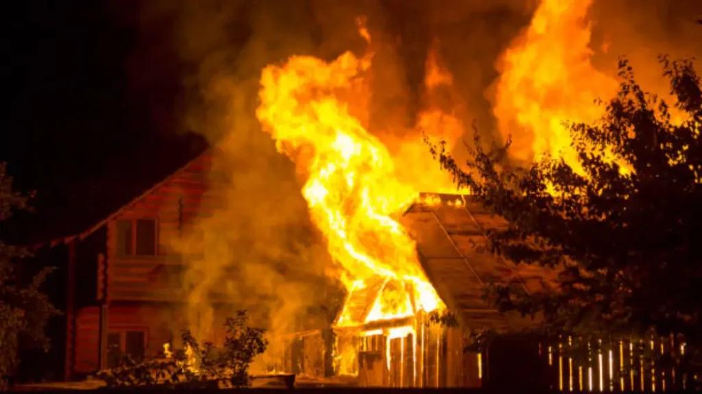 Camden House Fire