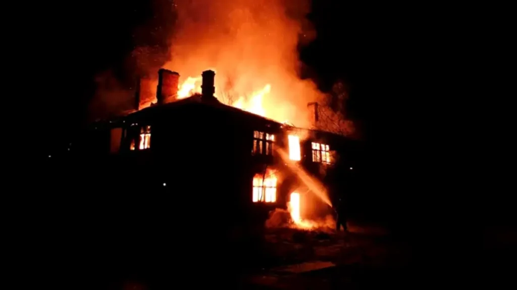 Camden House Fire