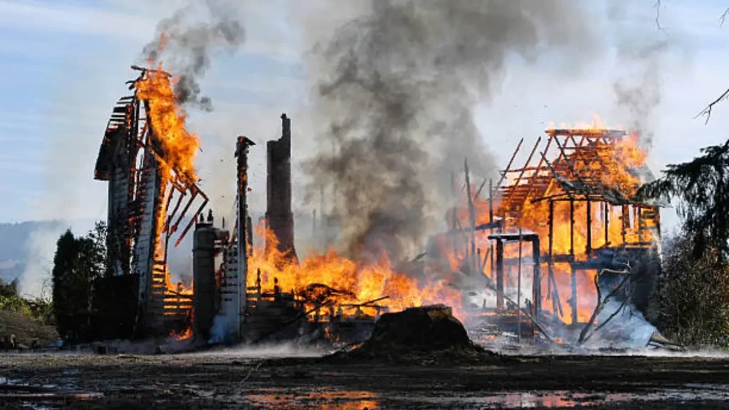 Camden House Fire