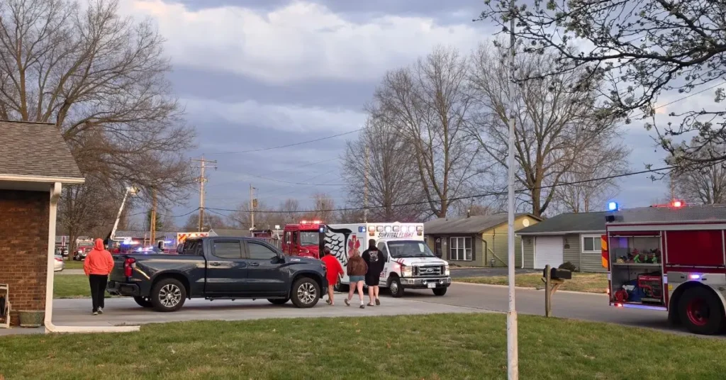 Home Fire in Bethalto
