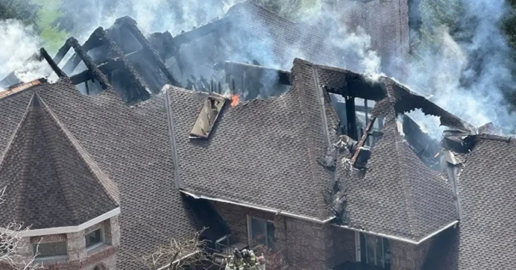 House Fire in Cottonwood Heights