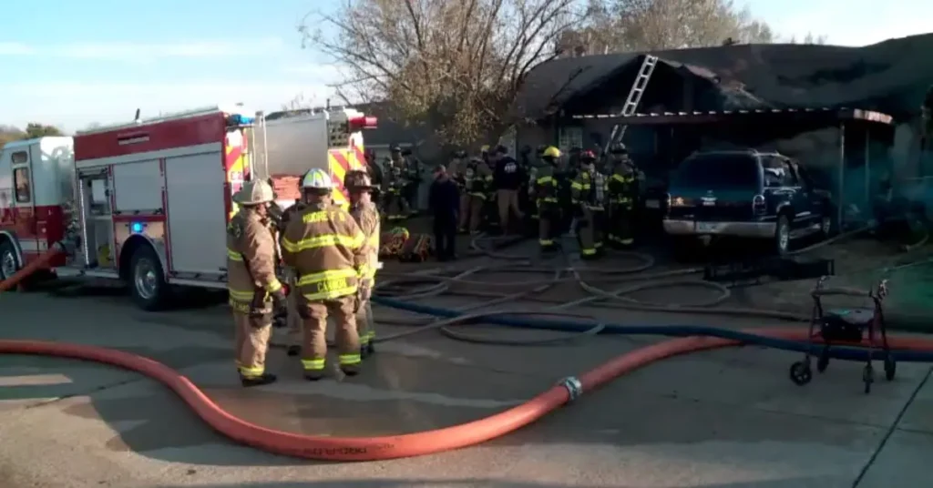 House Fire in Moore