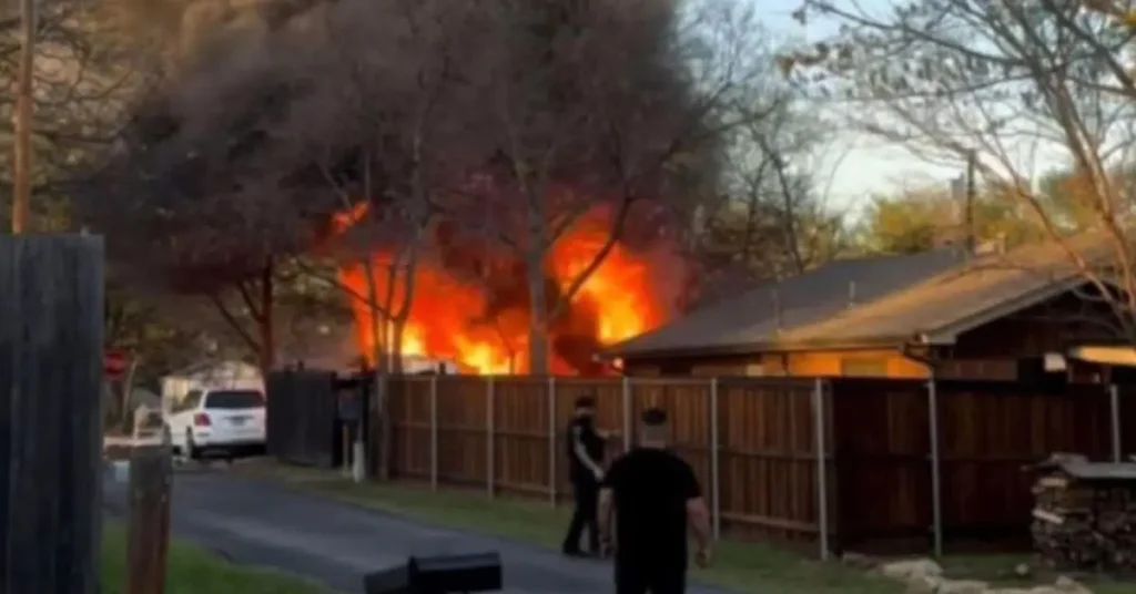 Lake Dallas House Fire