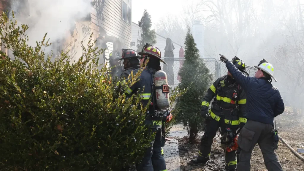 North Indianapolis Home Fire
