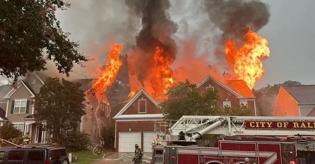 Raleigh Home Fire