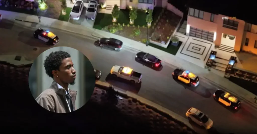 attempted burglary diddy son home