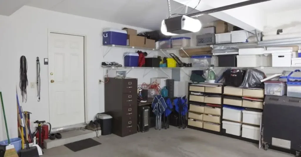 can you store paint in garage