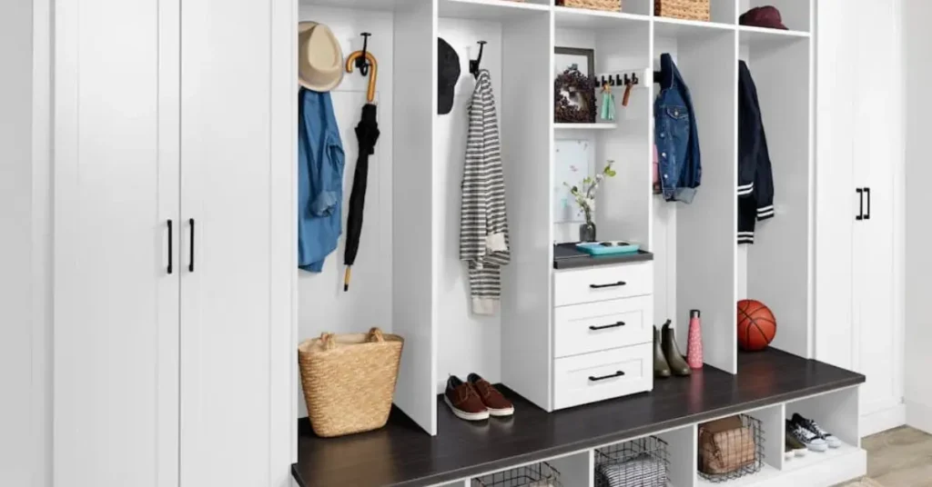 create your own mudroom