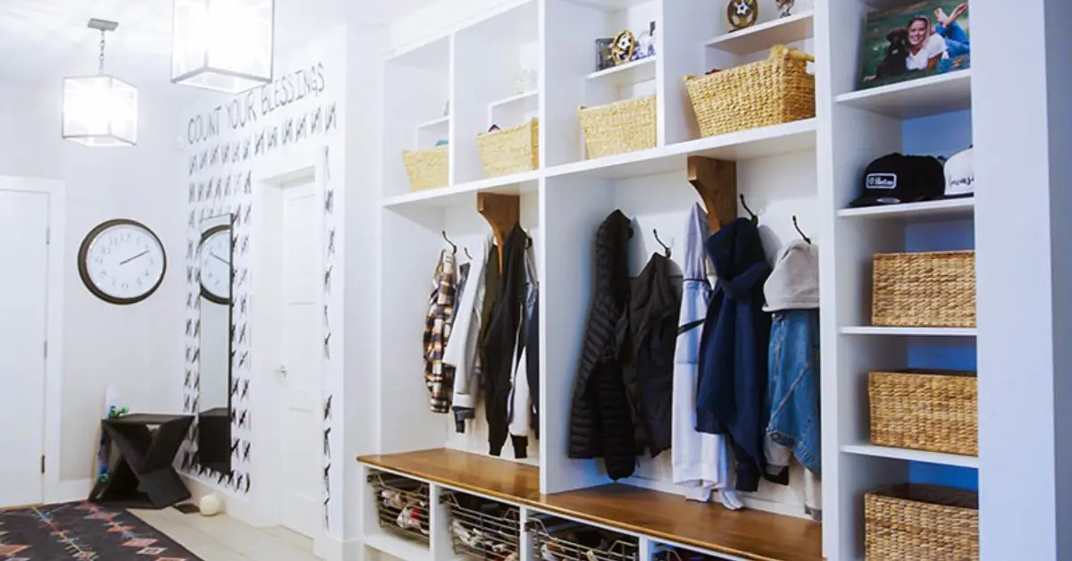 create your own mudroom