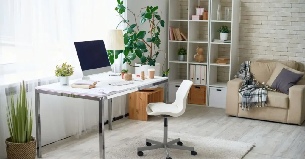 home office remote work remodel