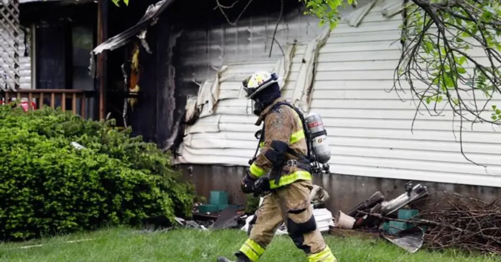 house fire in north Columbia
