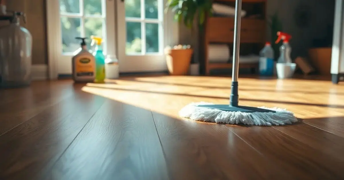 how to clean laminate floors