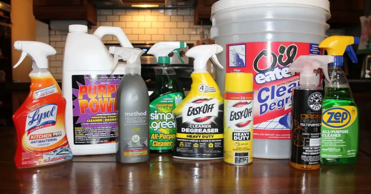 how to degrease kitchen appliances