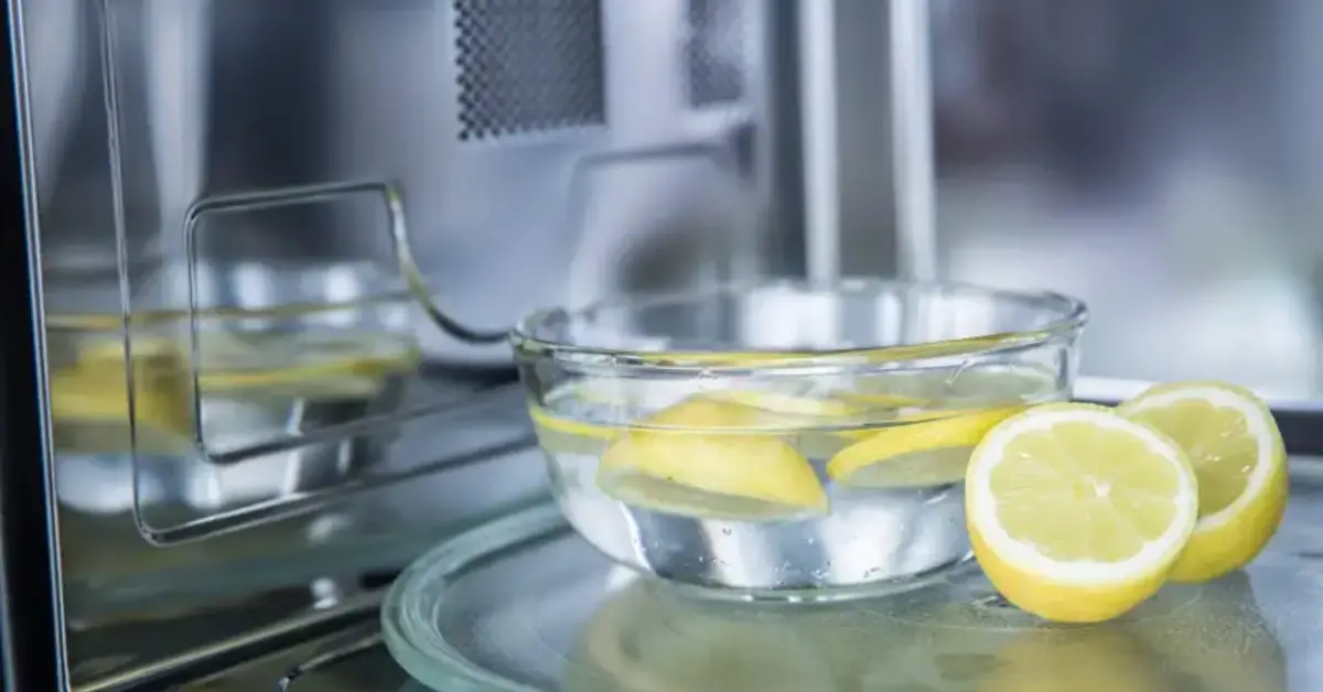 how to steam clean a microwave