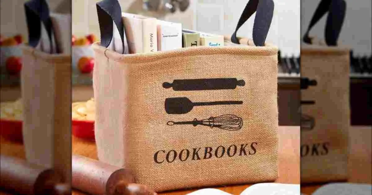 store and organize cookbooks