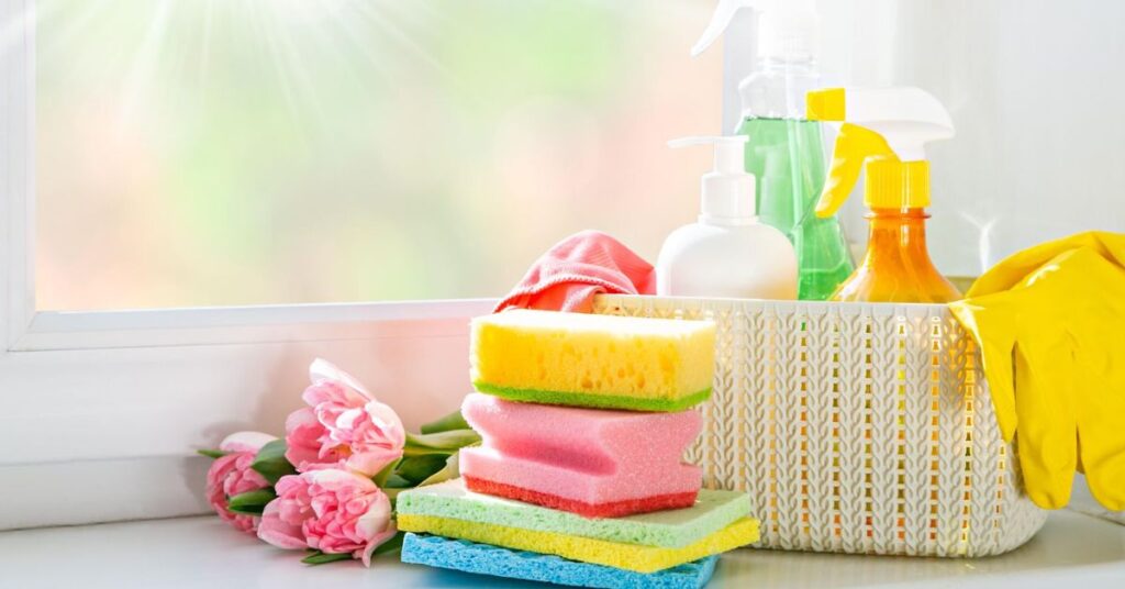 what to clean before spring