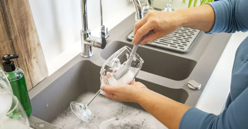 why you should never handwash wine glasses