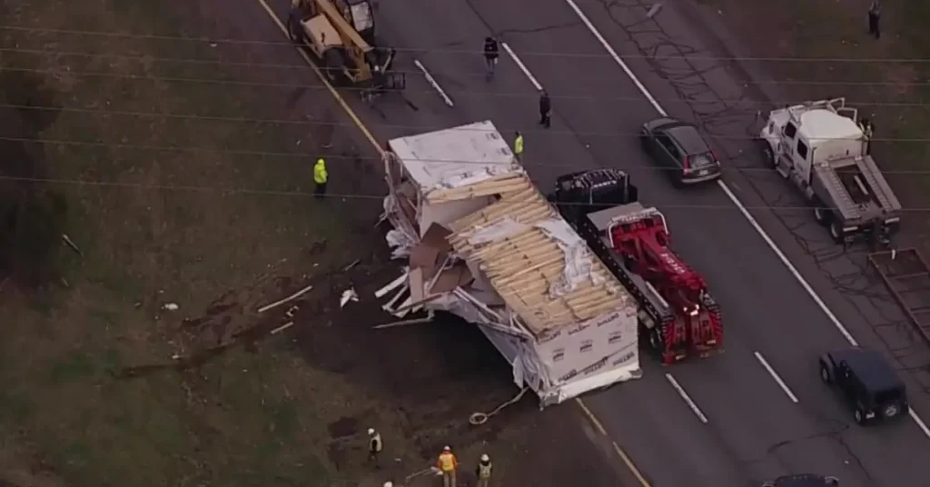 Amesbury multi car crash