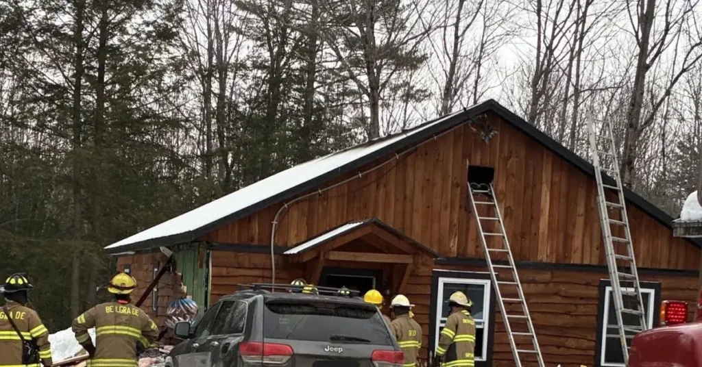 Belgrade House Fire