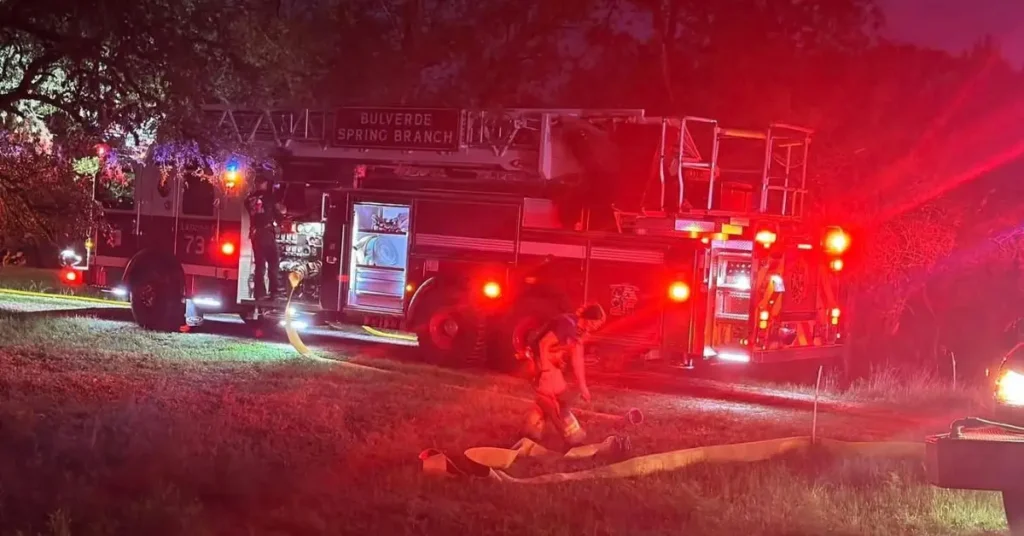 Bulverde Texas House Fire