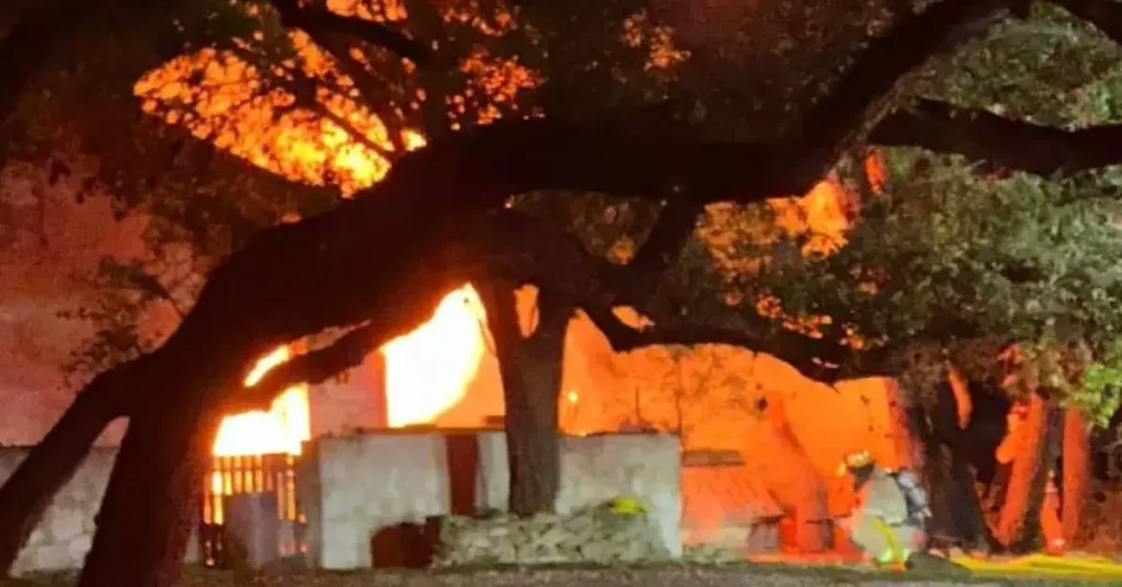 Bulverde Texas House Fire