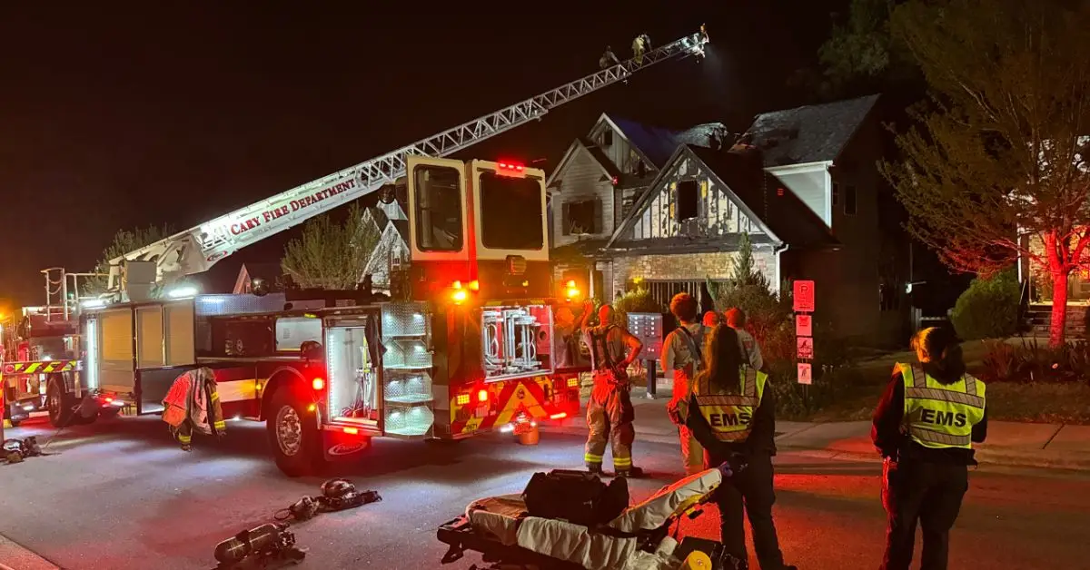 Cary House Fire