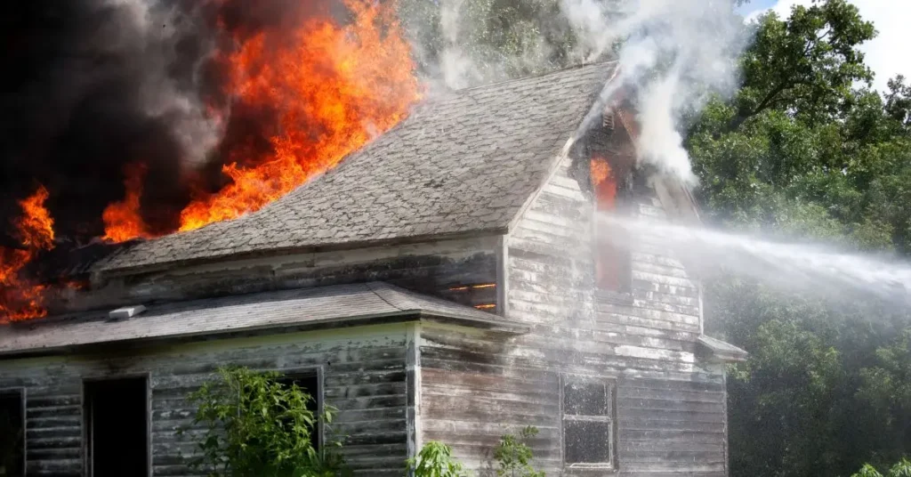 Ensley House Fire