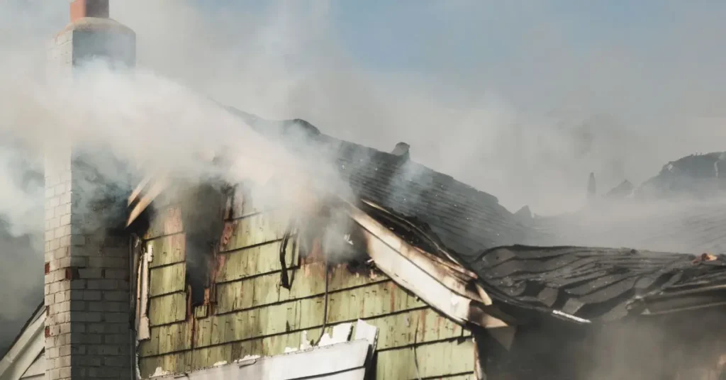 Ensley House Fire