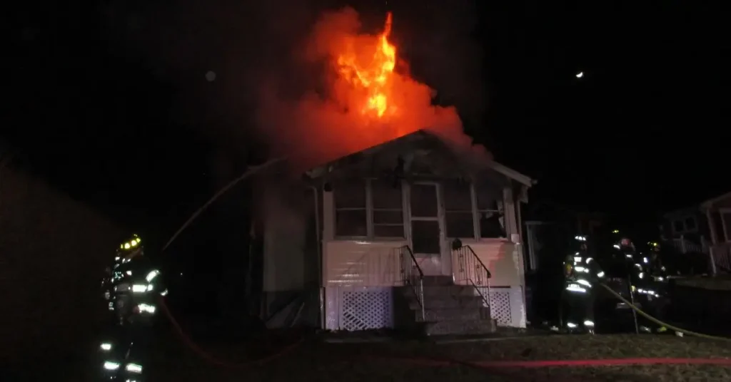 Fire Destroys Home in Far Rockaway