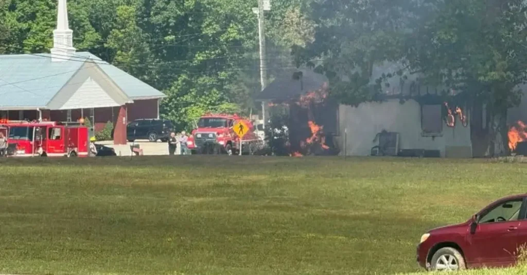 Flat Top Mountain House Fire