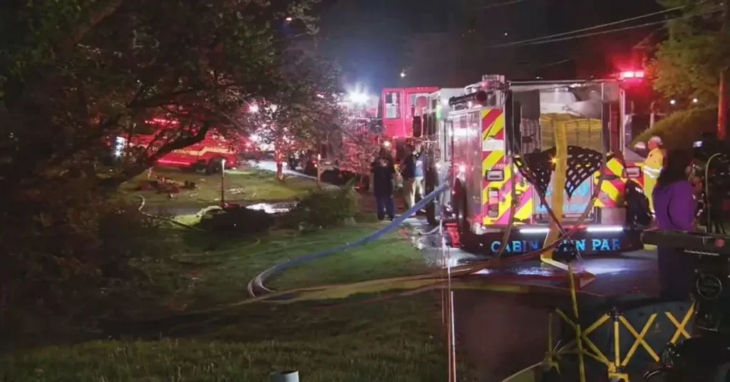 House Fire in Bethesda
