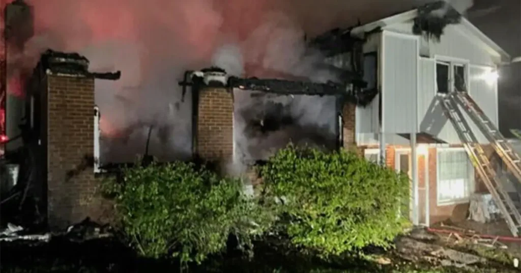 House Fire in Bethesda