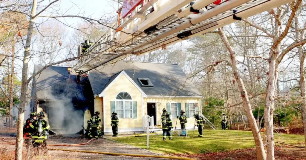House Fire in Falmouth