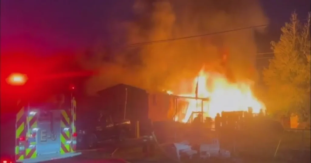 House Fire in Nitro