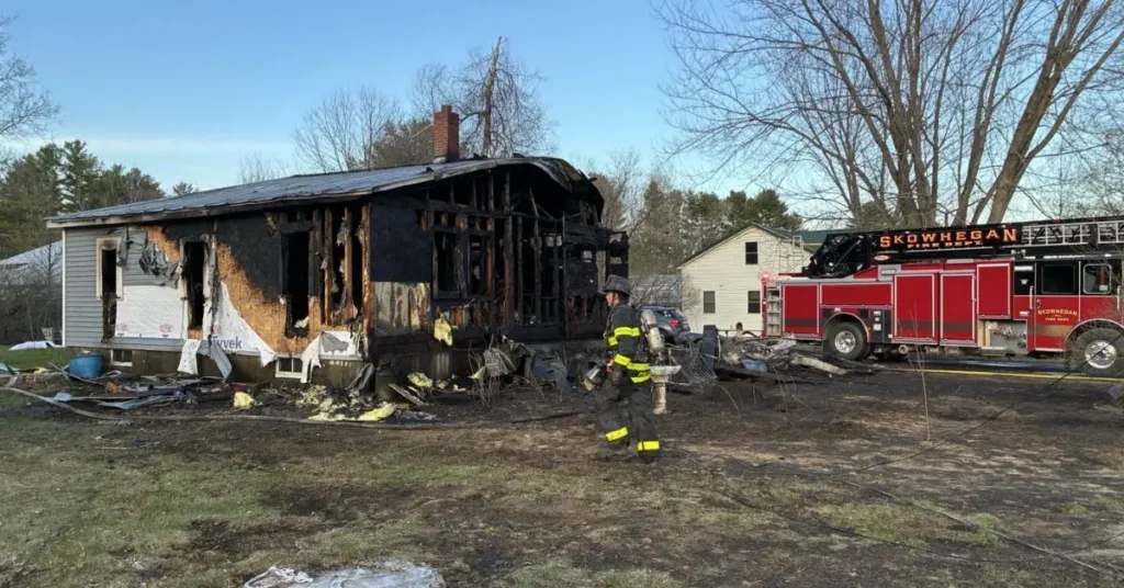 House Fire in Skowhegan