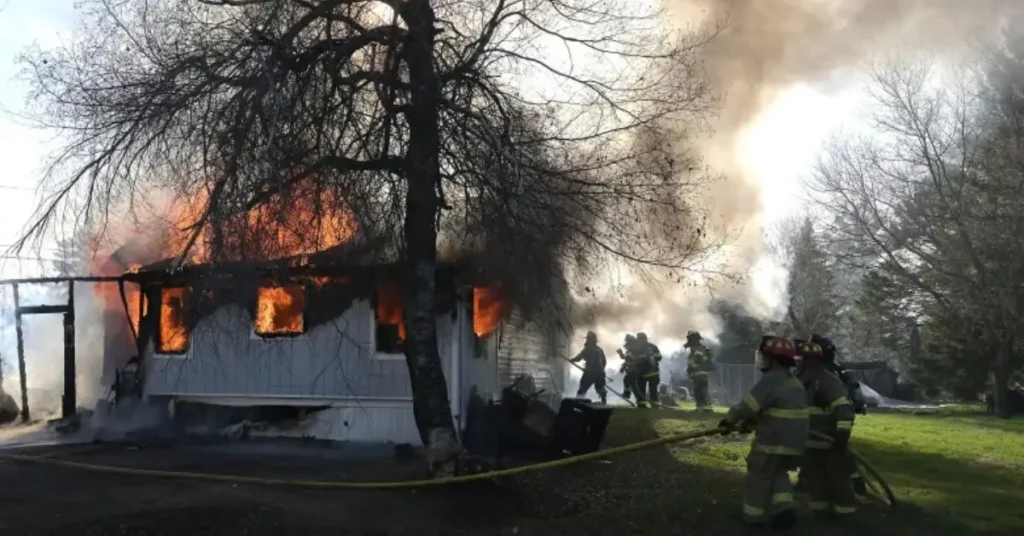 House Fire in Skowhegan