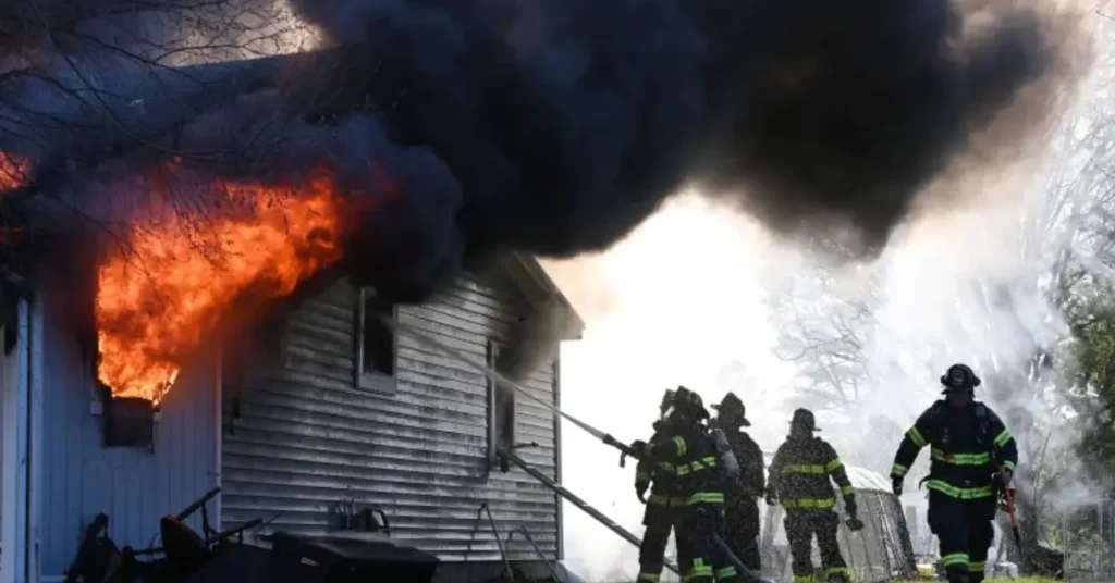 House Fire in Skowhegan