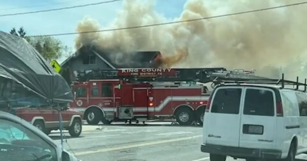 House Fire in White Center