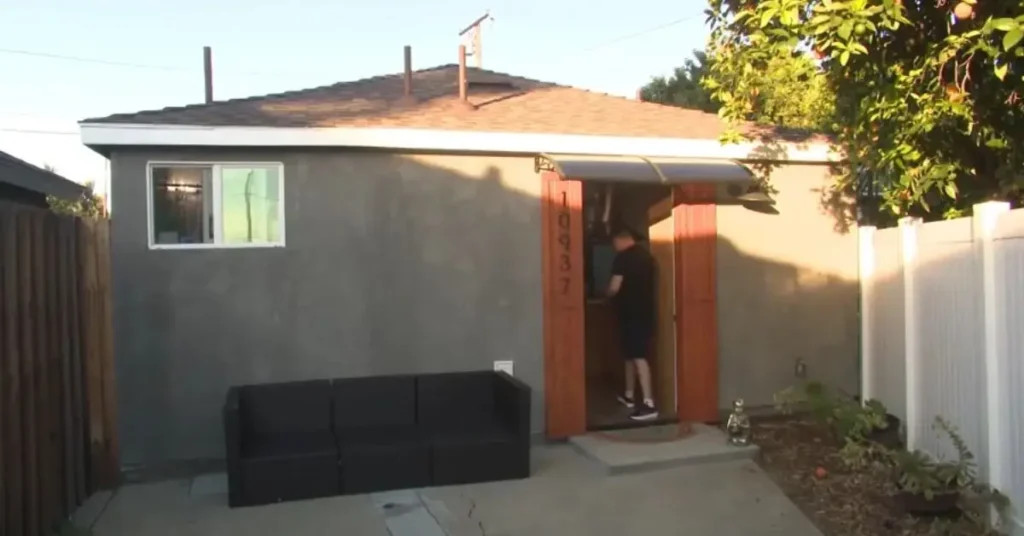 Ice Chunk Crashes Into California Home