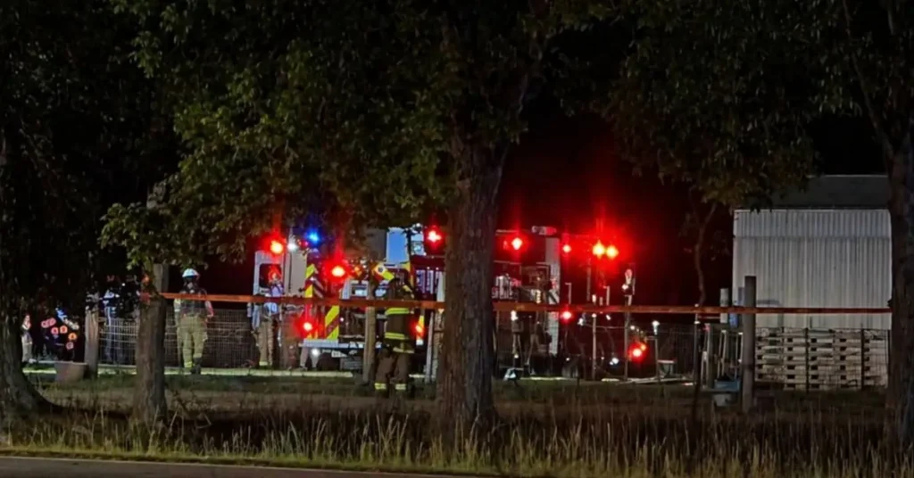 Kinsey House Fire