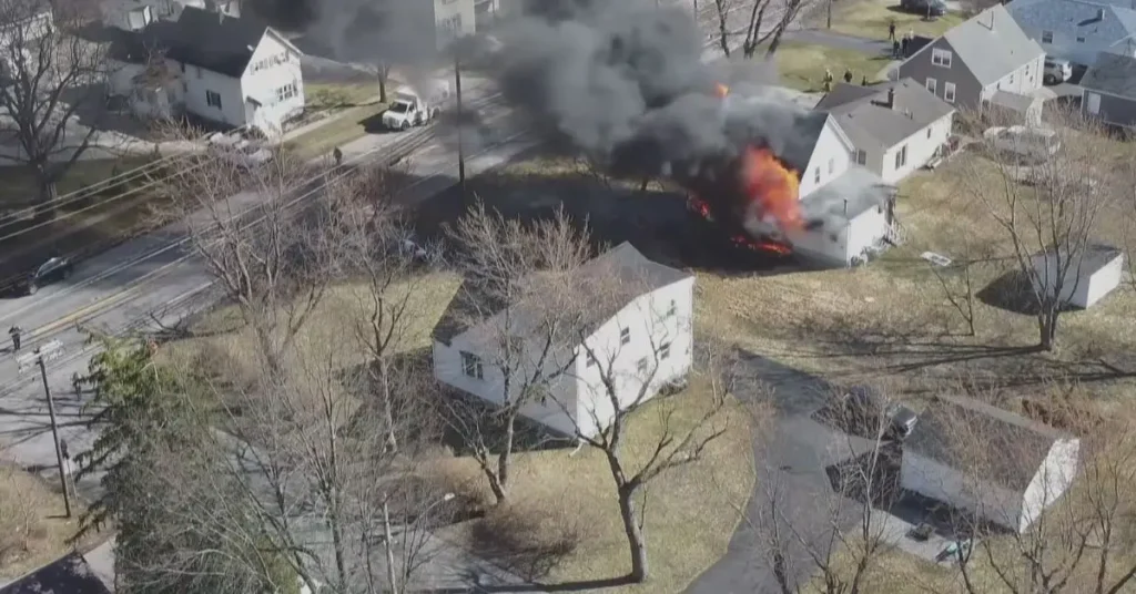Lancaster House Fire