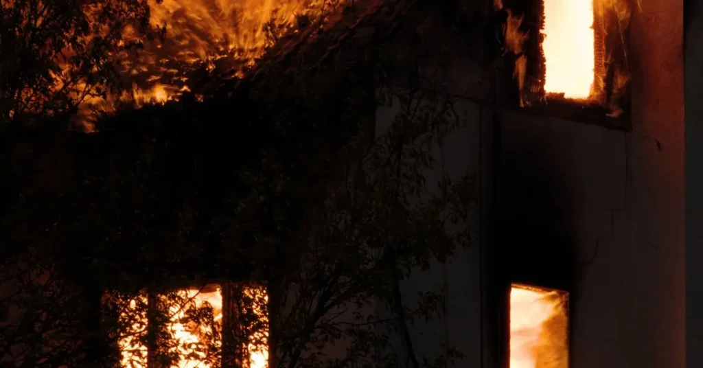 Madras Home Fire