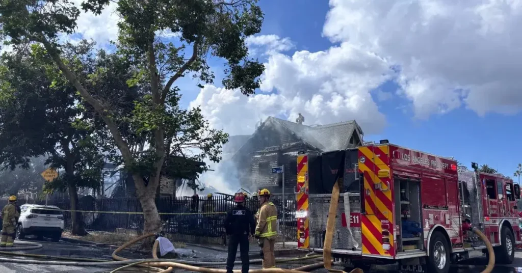 Pico-Union House Fire
