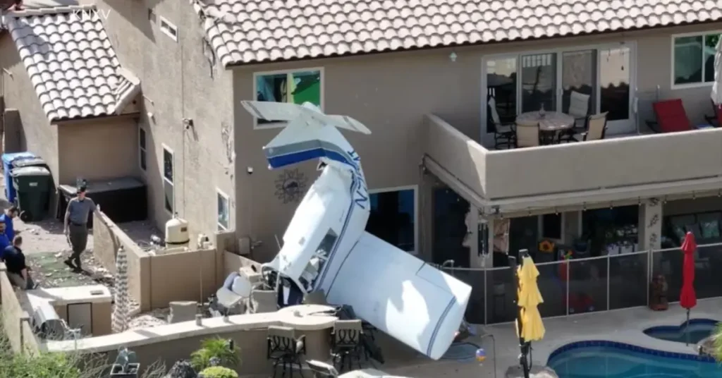 Small Plane Slams Into Phoenix Homes