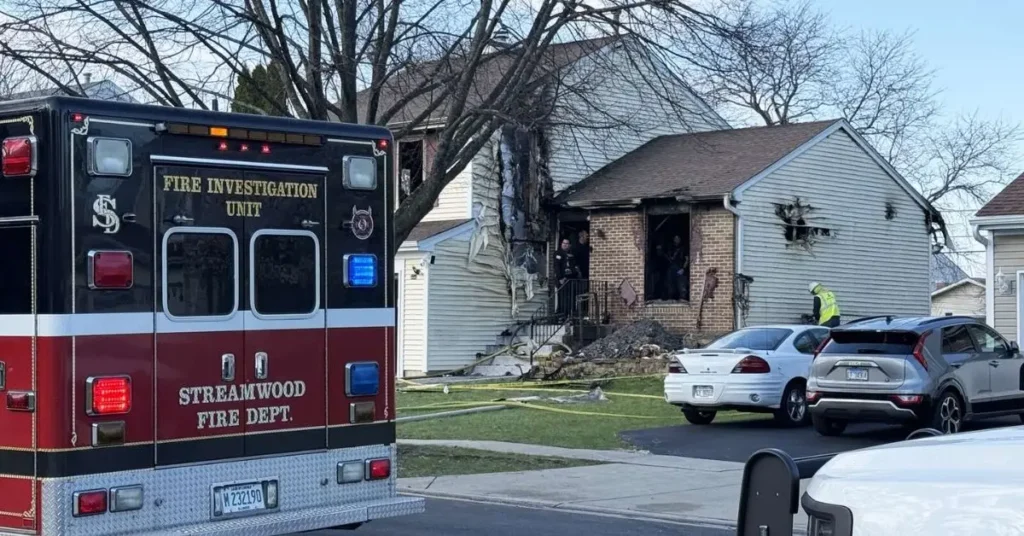 Streamwood Home Fire