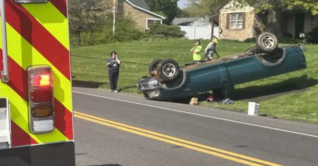 Truck hits house in Lancaster County