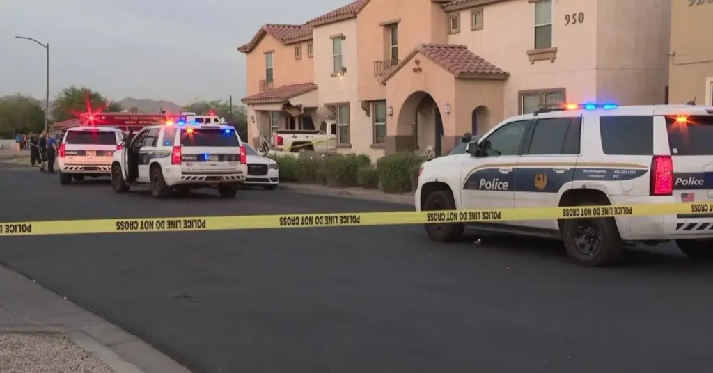 Vehicles Crash Into Phoenix Homes